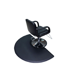 Tapis de salon de barbier personnalisé tapis rond anti-fatigue pour chaise cheveux beauté coiffure sol en caoutchouc - Product Image 2