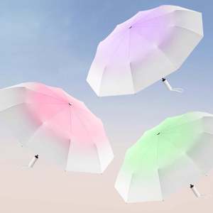 CJX654 Parapluie pliant coupe-vent anti-UV entièrement automatique à ouverture et fermeture automatiques pour l'extérieur, personnalisable en gros - Product Image 3