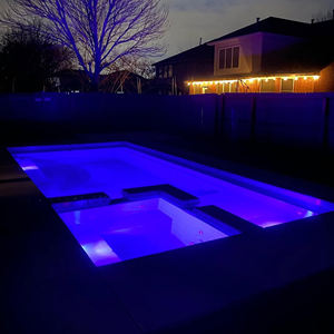 สระว่ายน้ำสำเร็จรูปใต้ดินอเนกประสงค์จากไฟเบอร์กลาส FRP ใช้งานได้ทันที - Product Image 3