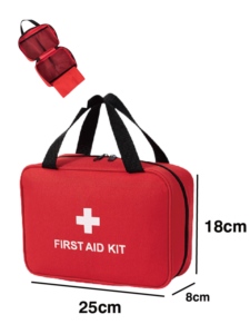 Professionele outdoor hiking survival EHBO-kit reistas draagbaar waterbestendig Oxford-doek lege tassen op maat bedrukt - Product Image 4