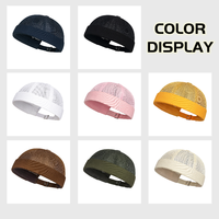 Gorra de marinero transpirable de malla sin visera con estampado digital, estilo hip-hop, para viaje, moda de verano, venta al por mayor