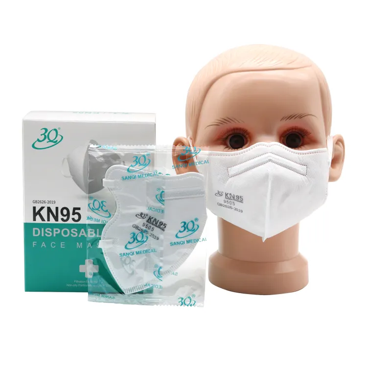 KN95 Standards chutz Filtration atmungsaktiv haut freundlich Einweg Kinder Enten schnabel Gesichts maske n95Maske für Kinder