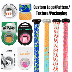 AMA SPORT Produttore di Grip per Mazze da Baseball e Softball ad Alte Prestazioni, Antiscivolo, Spessore 1,1mm, Design Multipli - Product Image 1