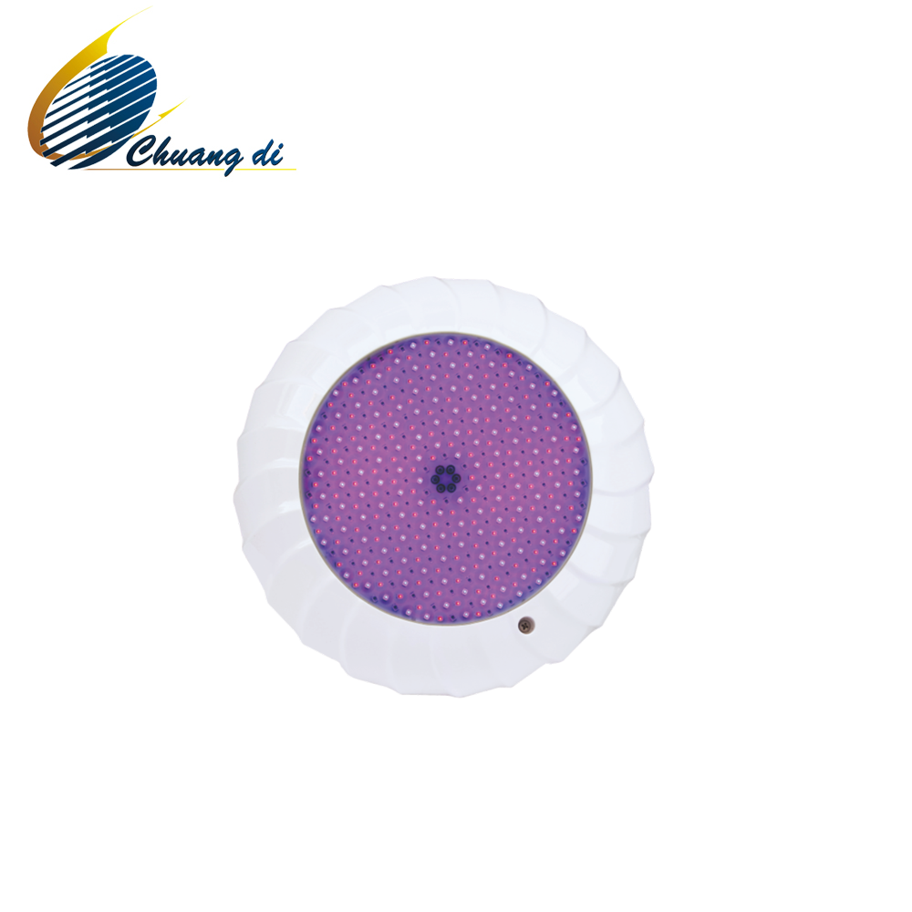 Led Plastic Underwater Wall-mounted Shell Type ultra Bright Pool Light with Remote Controller