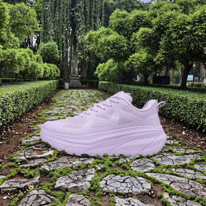 Chaussures de course décontractées à lacets en stock, semelle intermédiaire en EVA, semelle en caoutchouc, logo personnalisé, OEM ODM, légères, tendance mode, baskets - Product Image 3