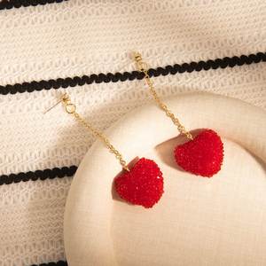 Boucles d'oreilles créoles plaquées or, prix compétitif B2B, abordables, cadeau de Hanouka pour elle, en acier inoxydable de qualité chirurgicale - Product Image 2