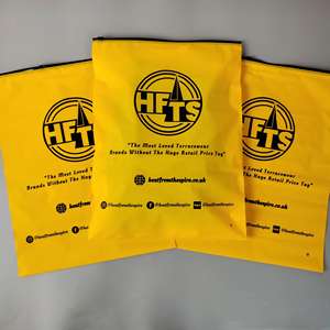 Sacs à fermeture éclair refermables pour vêtements, emballage personnalisé refermable avec fermeture auto-adhésive, sacs en plastique givrés avec fermeture éclair coulissante - Product Image 4