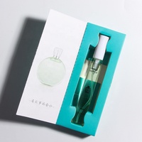 Caja de Muestras de Perfume con Logotipo Personalizado, Mini Botellas de Vidrio Vacías para Perfume en Aerosol, Caja de Prueba de 2 ml con Botella de Perfume