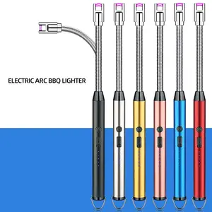 Electric ARC BBQ Lighter USB Charging Kitchen Tools Used For Gas Stoves Candle Fireworks Mosquito Coils