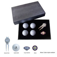 Coffret cadeau de golf personnalisé en gros pour usine, kit de souvenirs, coffret cadeau de golf, kit d'accessoires de golf