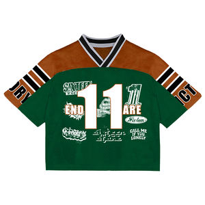 Top Ranking Men's Casual Hip Hop T-<b>shirts</b> Spandex/Polyester Knitted 200g Digital Printing Quick Dry OEM Service Custom <b>Patchwork</b> - Product Image 6