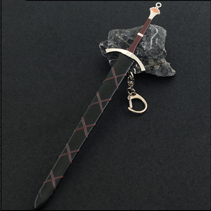22CM Mini Arthur Dayni's Sword llavero juego Metal Throne juego modelo llavero para colección - Product Image 6