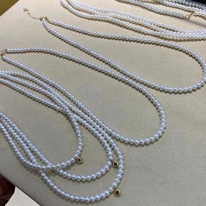 Collar de Perlas de Agua Dulce Natural de Tres Capas con Versátiles Accesorios de Camelia de Plata S925, Caja de Regalo Incluida - Product Image 3