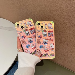 Ốp Lưng Điện Thoại iPhone 13 Pro Max 12 Pro 11 Xr XS, Ốp Điện Thoại TPU Mềm Hình Mèo Kitty Dễ Thương Nhiều Màu - Product Image 2