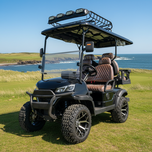 Le chariot de golf électrique 72V modèle 2026 le plus vendu, homologué pour la circulation routière et adapté aux visites touristiques et aux patrouilles. - Product Image 1