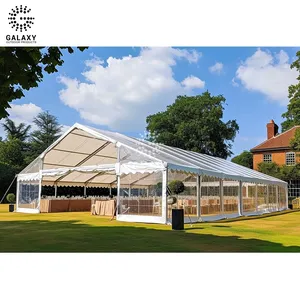 Exquisitely-designed 300 square meter modern 250 people marquee wedding event tent for casual gatherings