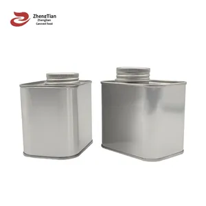 Barattolo Quadrato con Tappo a Vite <span class=keywords><strong>per</strong></span> Conservazione di Caffè in Grani e Cibo <span class=keywords><strong>per</strong></span> Animali, <span class=keywords><strong>per</strong></span> Cani e <span class=keywords><strong>Gatti</strong></span>, Confezione da 125g, Vendita all'Ingrosso - Product Image 3