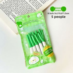 X920 Nouveauté Créative Ensemble de Gommes en Forme de Frites et de Chocolat pour Enfants, Motif Dessin Animé Mignon - Product Image 2