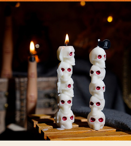 Vela Aromática Hecha a Mano al por Mayor con Forma de Calabaza de Halloween, Linda y Pequeña, para Regalo - Product Image 6