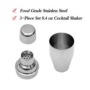 <span class=keywords><strong>Shaker</strong></span> à cocktails Martini en acier inoxydable en gros, <span class=keywords><strong>shaker</strong></span> à cocktails <span class=keywords><strong>professionnel</strong></span>, capacité de 250 ml, accessoires de <span class=keywords><strong>bar</strong></span> pour <span class=keywords><strong>bar</strong></span> à domicile - Product Image 4