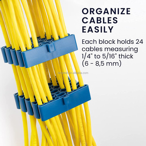 Cable Comb <strong>Tool</strong> Network Cable Bundle Organizing <strong>Tool</strong> for Cat5e Cat6 Cat6A Ethernet Cable Wire <strong>Management</strong> - Product Image 5