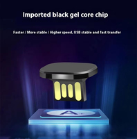 Mini clé USB en plastique avec logo de voiture, vente en gros, invisible, haute vitesse, sans perte, clé USB pour voiture, USB 2.0, personnalisée