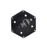 6+1Mic Array Drive Kartu Suara USB Gratis Modul Lokalisasi Sumber Suara Array Mikrofon Modul Pengenalan Suara MA-USB8