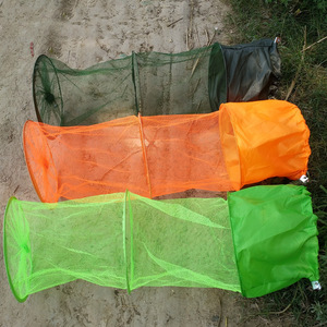 Cage de pêche pliable en nylon, filets de pêche de 70 cm et 90 cm de diamètre pour l'élevage de poissons et l'utilisation commerciale - Product Image 3