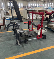 Machine de poussée de hanche de pont de fessier chargée par plaque Développeur de jambon de fessier assis pour l'étirement de la hanche Augmenter la taille du fessier