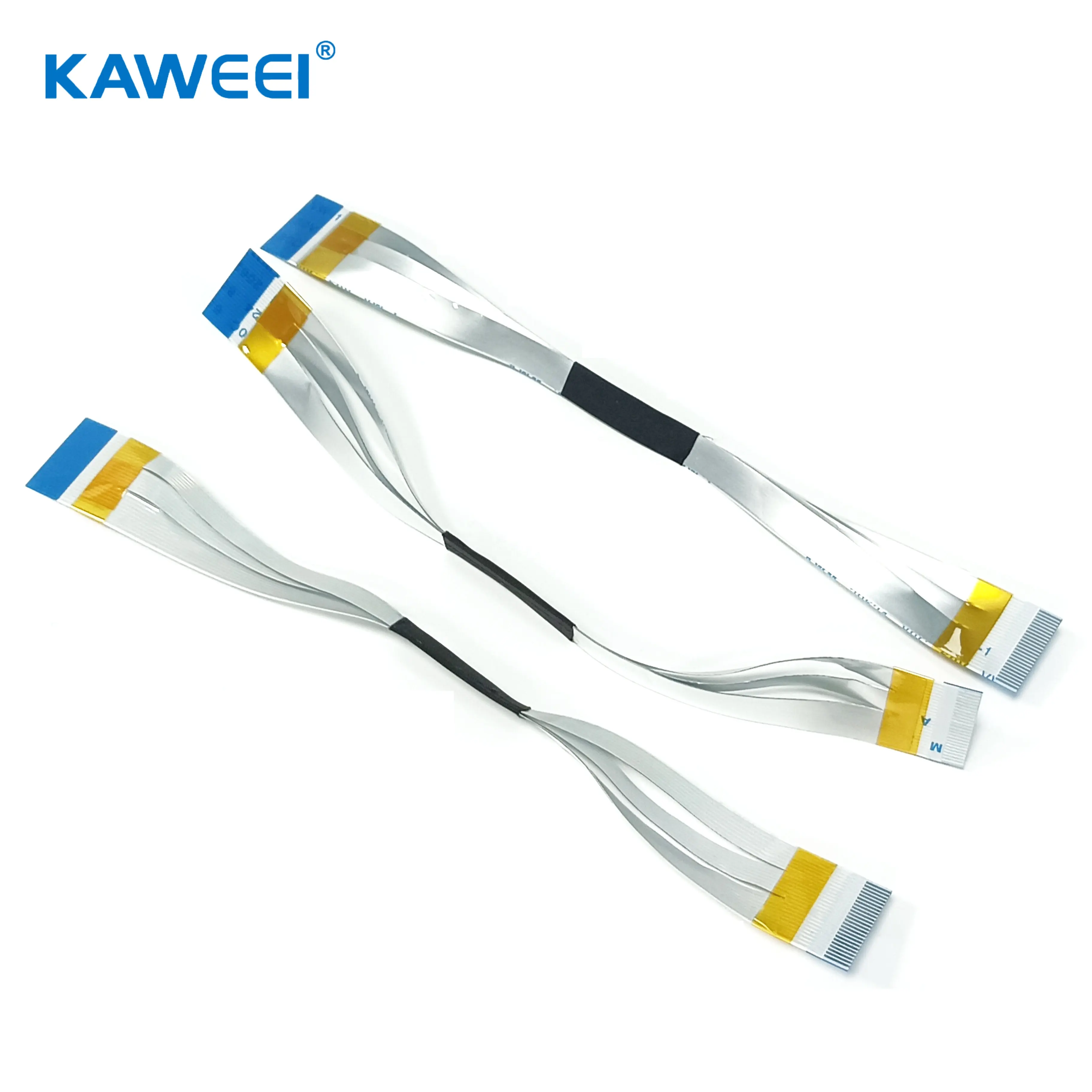 Custom Length FFC FPC Flat Cable Assembly Flex Ribbon 2-40pin A/B Type AWM 20624 80C 60V 0.5 Mm 1mm Pitch