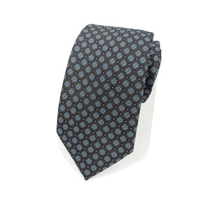 Corbata de poliéster personalizada al por mayor para hombre, corbata de negocios de color liso, nueva corbata de club con patrón de Paisley a rayas, fabricante - Product Image 4