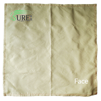 Couverture anti-feu industrielle en fibre d'aramide 400g m² 95cm Couverture de protection anti-chaleur d'urgence pour soudage carré