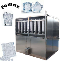 Machine à blocs de glace économe en énergie de 5 tonnes 5000 Kg Stockage de 1000 Kg pour compresseur à usage industriel pour des opérations d'usine efficaces