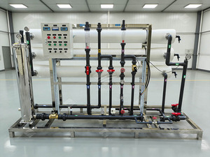 Sistema de Purificación de Agua por Ósmosis Inversa de Grado Industrial con Bomba y PLC, Purificador Estéril de 10000 l/hora - Product Image 3