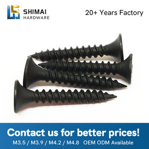 Tornillo para Paneles <span class=keywords><strong>de</strong></span> Yeso con Cabeza <span class=keywords><strong>de</strong></span> Trompeta y Rosca Fina - Product Image 1