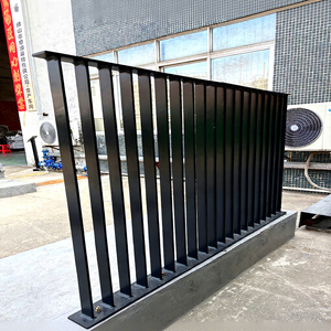 Balustrade moderne en fer galvanisé par OEM Nouveau design de balustrade en fer forgé Panneau de clôture en acier et métal <span class=keywords><strong>Balcon</strong></span> extérieur - Product Image 1