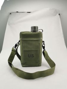 Échantillon gratuit US RUS – Bouilloire multifonctionnelle d'extérieur en aluminium, boîte à lunch, housse camouflage, ensemble de gourdes tactiques de camping - Product Image 4