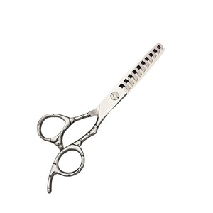 Tijeras profesionales para adelgazar el cabello, de 6 pulgadas, con diseño de espiga, para uso en salones de belleza, para diestros, tipo de hoja estándar - Product Image 1
