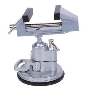 Tornillo de Banco Universal de Aleación de Aluminio con Base Giratoria, Tornillo de Banco Pequeño para Máquina de Grabado, Dispositivo de Apuntamiento, Banco de Trabajo - Product Image 4