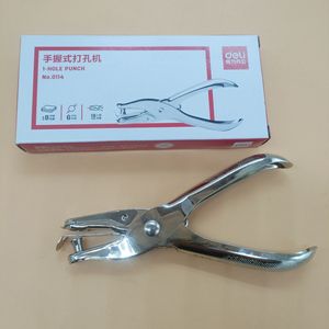 Perforadora Manual Deli de 1 Orificio, Perforadora Metálica Estándar para Uso de Oficina - Product Image 2