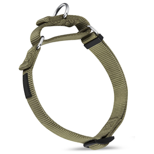 <span class=keywords><strong>Collier</strong></span> pour <span class=keywords><strong>chien</strong></span> Martingale en nylon robuste de couleur unie réglable <span class=keywords><strong>anti</strong></span>-évasion pour chiens-Entraînement à la marche Utilisation quotidienne - Product Image 2