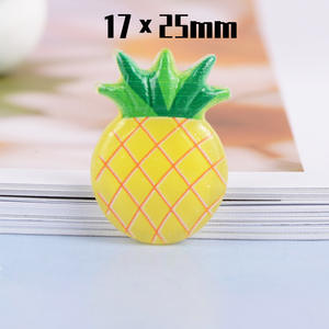 CHENXI Cabochons en résine à dos plat, motifs fruits et légumes, breloques pour DIY, décoration de coques de téléphone et de cheveux - Product Image 2