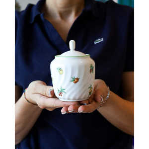 Service à café Richard Ginori Ancona avec décoration Eden, comprend des plats et des assiettes pour le café et le gâteau, 0 kg - Product Image 5