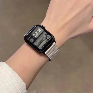 Correa de Reloj de Cuero de Doble Uso, Deportiva y Ejecutiva, de Piel de Vaca de Primera Capa, Compatible con <span class=keywords><strong>Apple</strong></span> <span class=keywords><strong>Watch</strong></span> Ultra 2 S11 S10 38 40 41 44 45 49mm - Product Image 2