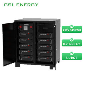 Système de stockage de batterie au lithium haute tension à énergie solaire hors réseau GSL ENERGY 80 kWh 90 kWh 100 kWh 200 kWh 215 kWh avec refroidissement par air - Product Image 4