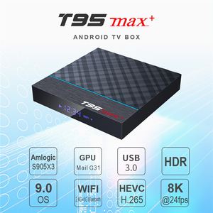T95 Max cộng với + Amlogic s905x3 Quad Core Android 9.0 TV Box 4GB 64GB 32GB Wifi 4K 8K 24fps Google 2gb16gb Set Top Box t95max - Product Image 5