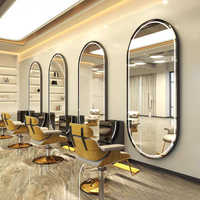 Miroirs Muraux LED Décoratifs Modernes pour Salons de Coiffure et Barbiers