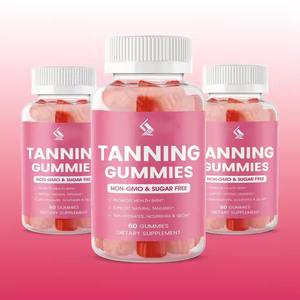 OEM ODM Best-seller Gummies de bronzage quotidien sans soleil Suppléments autobronzants avec astaxanthine et vitamines Supplément de santé - Product Image 2