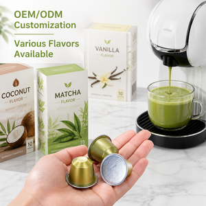 Premium Ceremonial Grade Matcha Capsules Compatible With Nespresso Machines Healthy Organic Green Tea Pods Bulk Order - Product Image 3