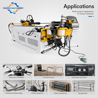 Máquina Automática para Doblar Tubos Metálicos, Máquina Hidráulica CNC para Doblar Tubos, para Fabricación de Barras Anticolisión para Manillares de Motocicletas y Automóviles
